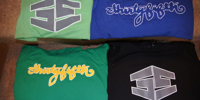 Thirtyfifth sweatshirts and tanks