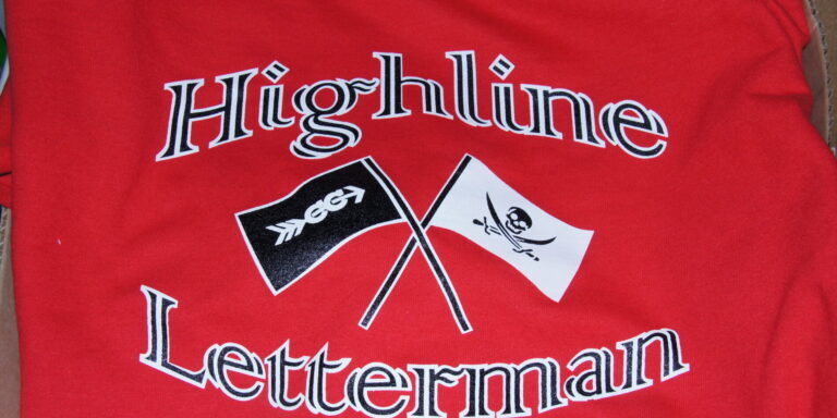 Highline High School Letterman t-shirt