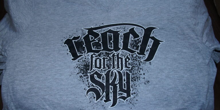 First design on Reach For The Sky