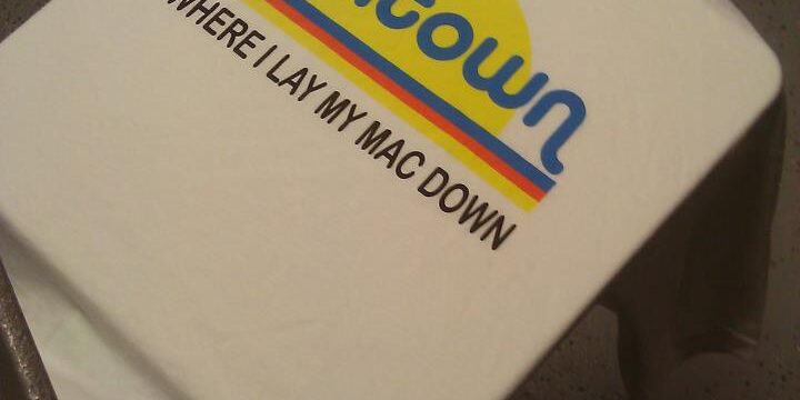 Where I lay my Mac down